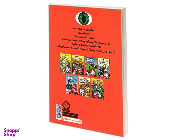 کتاب بچه هیولا با اژدها دست و پنجه نرم می کند اثر شوو راینر نشر پنجره