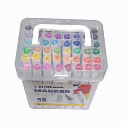 ماژیک راندو دوسر 48 رنگ وینتر مدل W48R