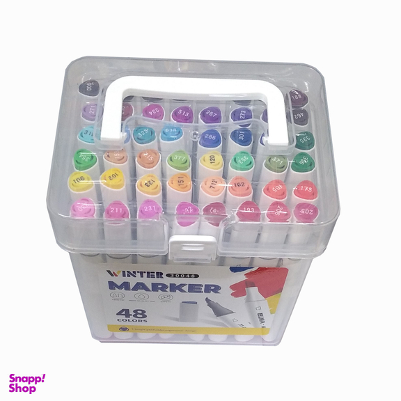 ماژیک راندو دوسر 48 رنگ وینتر مدل W48R