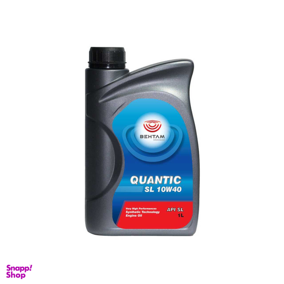 روغن موتور نیمه سنتتیک بهتام مدل 10W40 Quantic حجم 1 لیتر