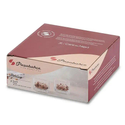 پیاله پاشاباغچه مدل تایملس مربع کد 530240 بسته 4 عددی