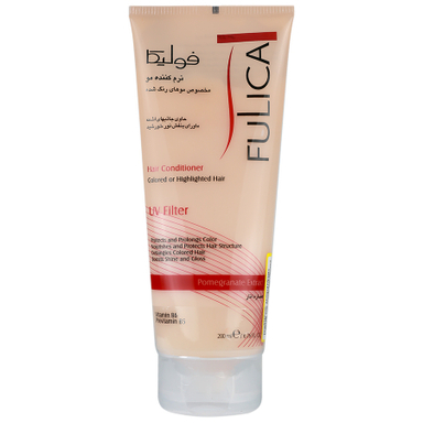 نرم‌ کننده مو فولیکا مدل Colored or Highlighted Hair 200ml حجم 200 میلی‌ لیتر