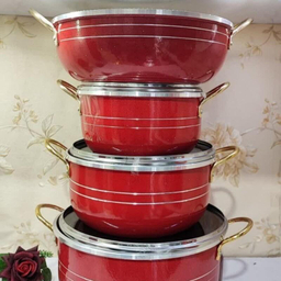 سرویس پخت و پز 7 پارچه هلنا مدل زنبوری