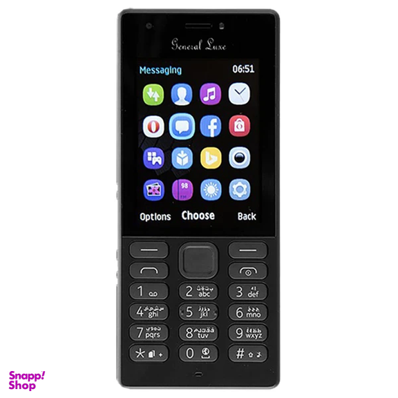 گوشی موبایل جنرال لوکس مدل 216 دو سیم کارت ظرفیت 16 مگابایت رم 16 مگابایت