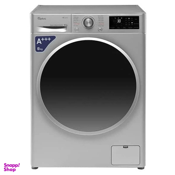 ماشین لباسشویی اتوماتیک جی پلاس مدل GWM-M870S ظرفیت 8 کیلوگرم