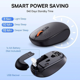 ماوس بلوتوثی سایلنت بیسوس مدل FO1B Tri-Mode