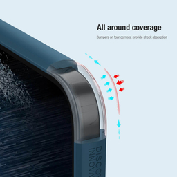 کاور نیلکین مدل Super Frosted Shield Pro مناسب برای گوشی موبایل سامسونگ Galaxy S23 Ultra