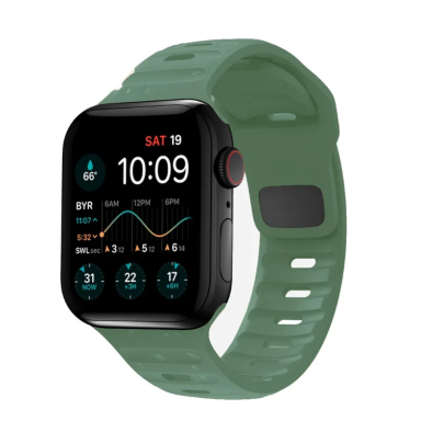 بند ساعت هوشمند اسپیگن مدل Sport Strap Band مناسب اپل واچ سایز 38/40/41 میلی‌ متر
