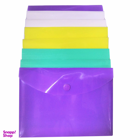 پوشه دکمه دار پیلاوران مدل جیبی کدPJ8 مجموعه 8 عددی