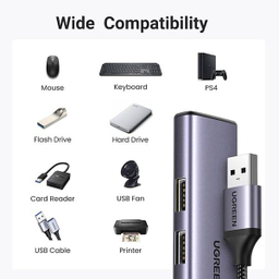 USB هاب 4 پورت یوگرین مدل CM473 کد 20805
