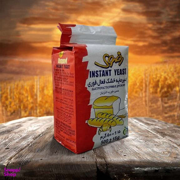 خمیر مایه خشک فعال فوری رضوی وزن 500 گرم