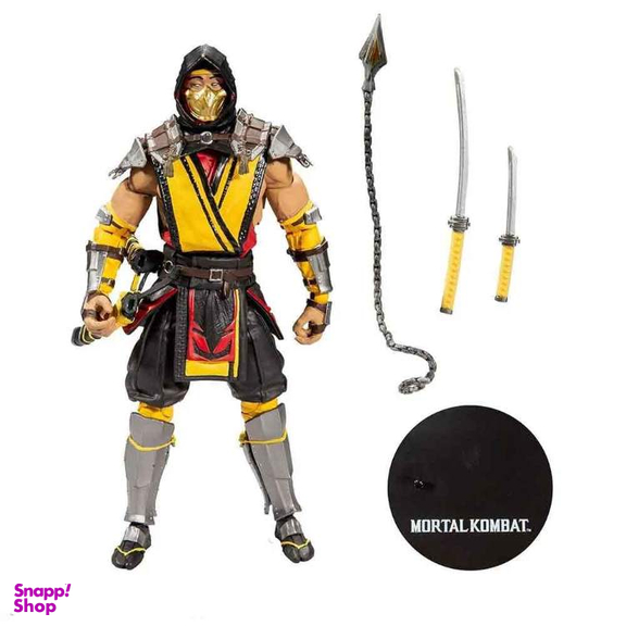 اکشن فیگور مدل مک فارلین مورتال کمبت طرح Mortal Kombat Scorpion