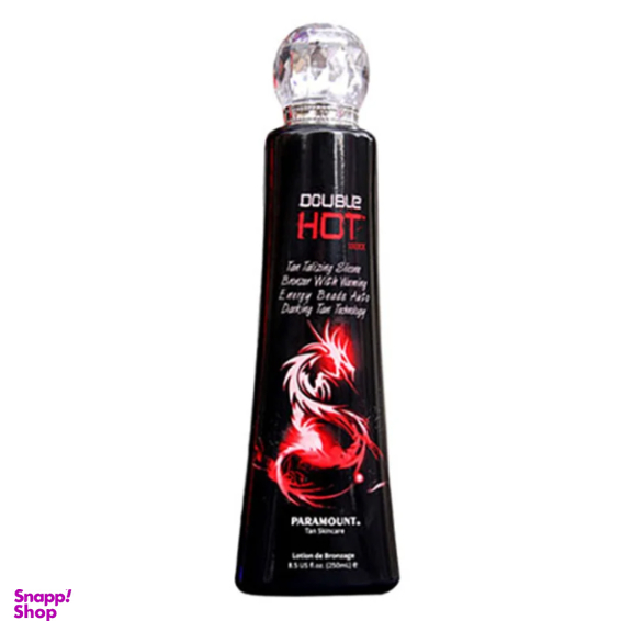 لوسیون سولاریوم بدن پارامونت مدل DoubleHot حجم 250 میلی لیتر