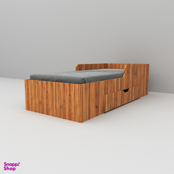 تخت خواب یک نفره اعیان مدل FH611 سایز 80x180 سانتی متر