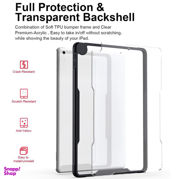 کاور تبلت سامورایی مدل BLACK-BUMPER مناسب برای سامسونگ Galaxy Tab S9 Plus / S9 FE Plus / X810 / X816B / X818U