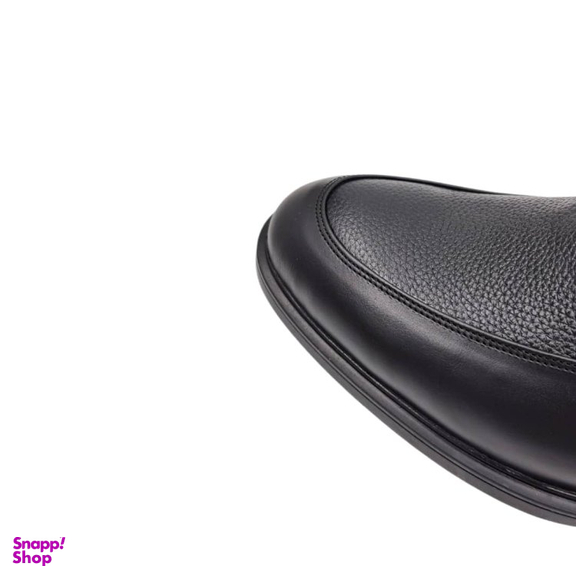 کفش رسمی مردانه چرم ریباری مدل D60 رنگ مشکی