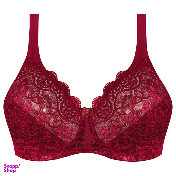 سوتین زنانه شاندرمن مدل بدون فنر viola کد 5080-2410-610 رنگ زرشکی