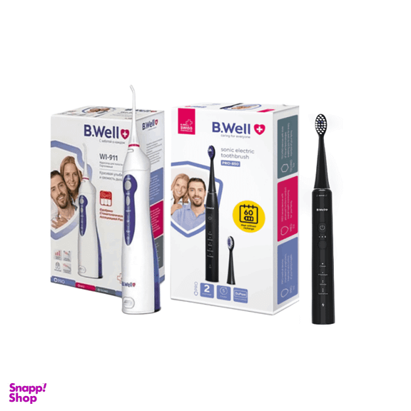 مسواک برقی بی ول کد PRO-870 به همراه واترجت مدل WI-911