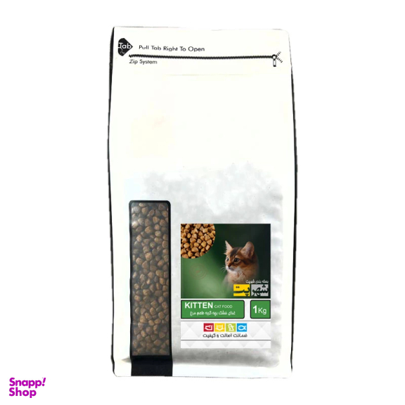غذای خشک بچه گربه شهر پت مدل Reflex Plus Kitten وزن 1 کیلوگرم