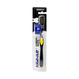 مسواک برس متوسط آل وایت مدل Carbon White