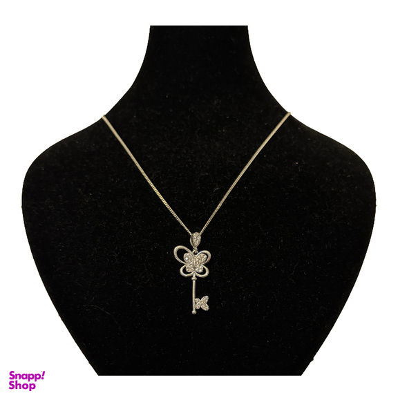 گردنبند نقره زنانه گیرا مدل پروانه کد G1042