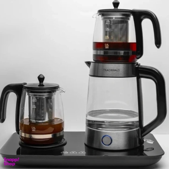 چای ساز کنار هم برقی ترام هاوس مدل 185