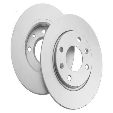 دیسک چرخ جلو جی آی اس پی کد 229715 مناسب پژو 206 تیپ 2 بسته 2 عددی