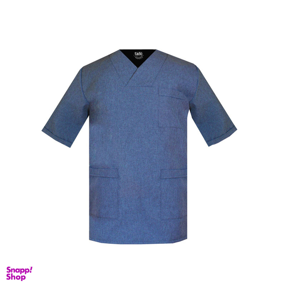 روپوش پزشکی مردانه تادو طرح اسکراب مدل RO31