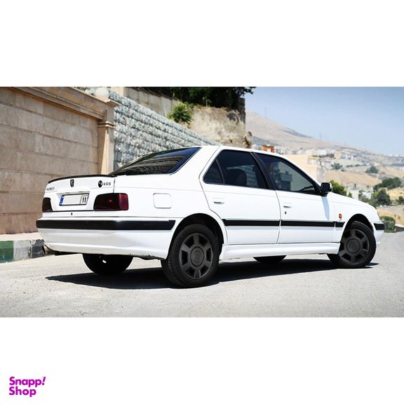 قالپاق چرخ خودرو تی پی ای مدل P15-BK سایز 15 اینچ مناسب پژو پارس بسته 4 عددی