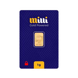 شمش طلا 18 عیار میلی گالری کد MT1787