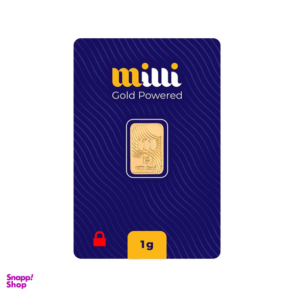 شمش طلا 18 عیار میلی گالری کد MT1787