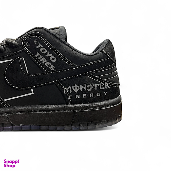 كتاني مردانه طرح نايكی مدل مانستر كد Monster رنگ مشكی