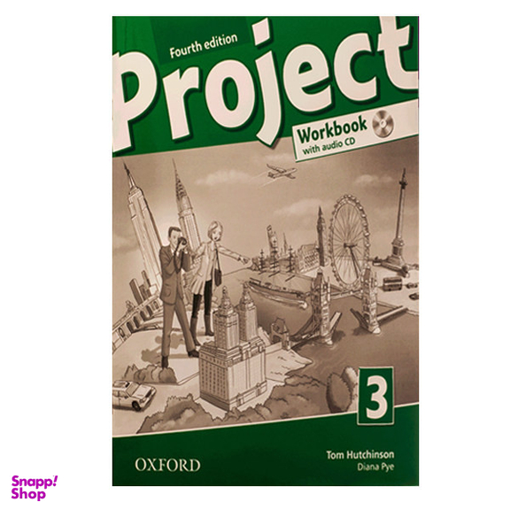کتاب Project 3 Fourth Edition اثر Tom Hutchinson انتشارات Oxford به همراه سی دی