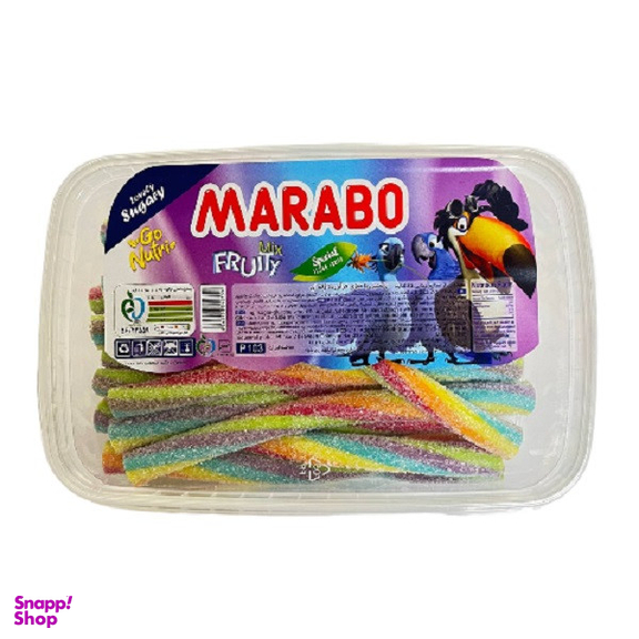 پاستیل مدادی پیچشی مارابو وزن 900 گرم