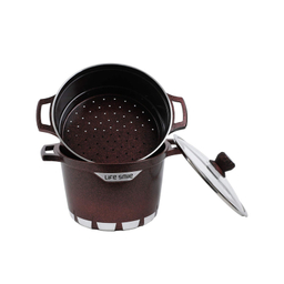 قابلمه لایف اسمایل مدل بخارپز FLCM 6 سایز 28