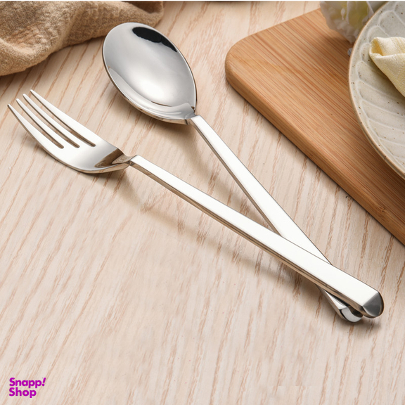 قاشق و چنگال جی فی نی مدل G-01 مجموعه 2 عددی