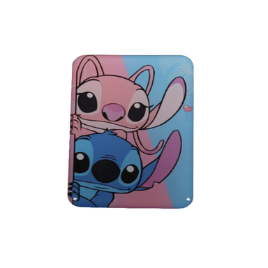 استیکر ژله ای لپ تاپ مدل تزیینی طرح استیچ و انجل کد 04