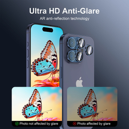 محافظ لنز دوربین بوف مدل HD-ColorLenz مناسب برای گوشی موبایل اپل Iphone 15 Pro Max / 15 Pro