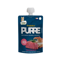 پودینگ گربه دنتالایت طعم ماهی تن و خرچنگ وزن 55 گرم