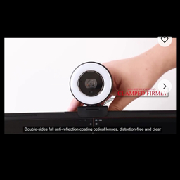 وب کم مدل 2K HDR 60fps Remote Control Ring Light