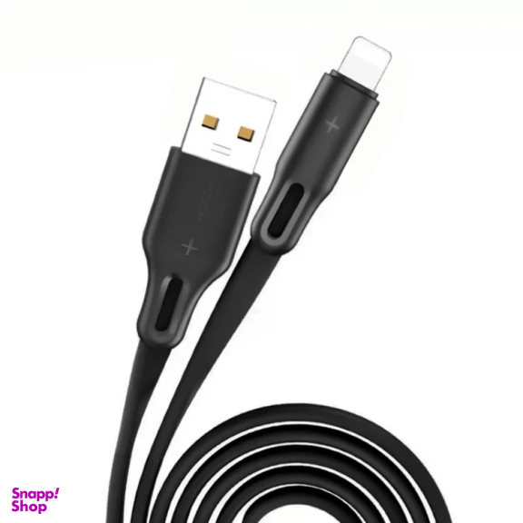 کابل تبدیل USB به Lightning راک مدل RCB0739 طول 1 متر