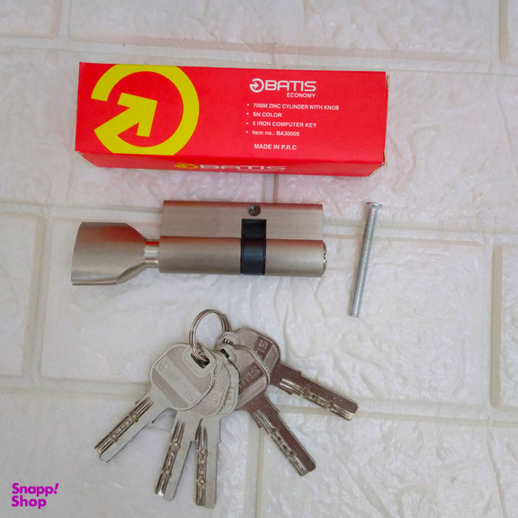 سیلندر قفل باتیس مدل آپارتمانی 7cm کد BA30009