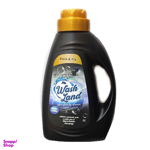 مایع لباسشویی واش لند مناسب لباس های مشکی حجم 1000 میلی لیتر