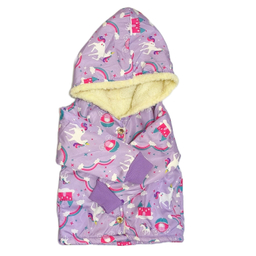 کاپشن دخترانه مدل یونیکورن کد 122