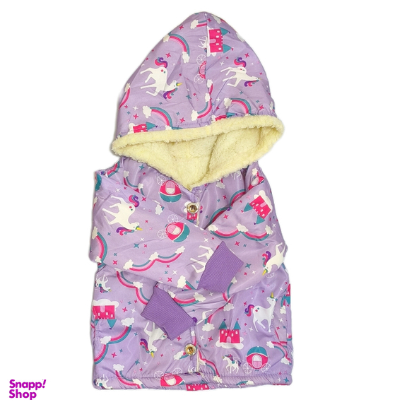 کاپشن دخترانه مدل یونیکورن کد 122