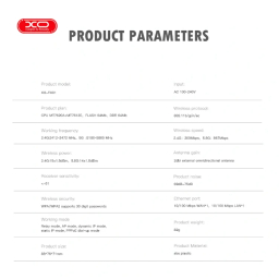 تقویت کننده وای فای ایکس او مدل XO TX01