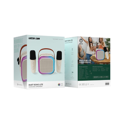 اسپیکر کارائوکه گرین لاین مدل Duet Echo Lite به همراه 2 عدد میکروفون