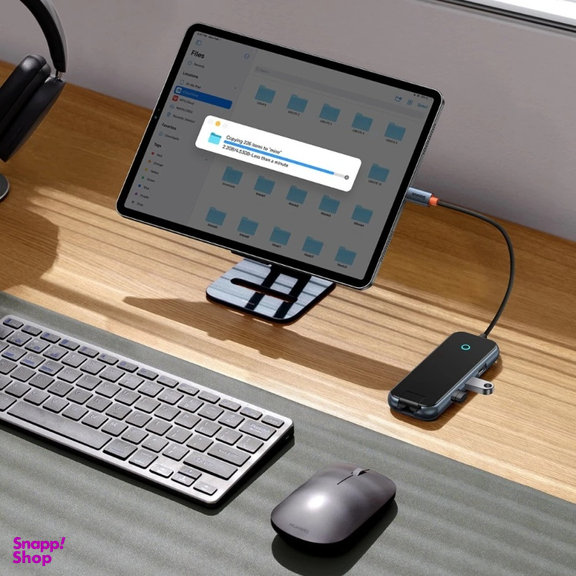 USB هاب 6 پورت Type-C باسئوس مدل Baseus Acmejoy WKJZ010313