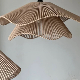 لوستر نورهام مدل مکرومه کنفی دفرمه ۲۰۳۰