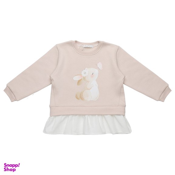 ست سویشرت و شلوار دخترانه فیورلا مدل خرگوشی کد 23517